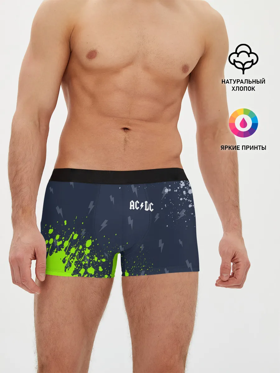 Мужские трусы боксеры / AC DС