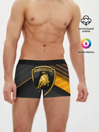 Мужские трусы боксеры / Lamborghini