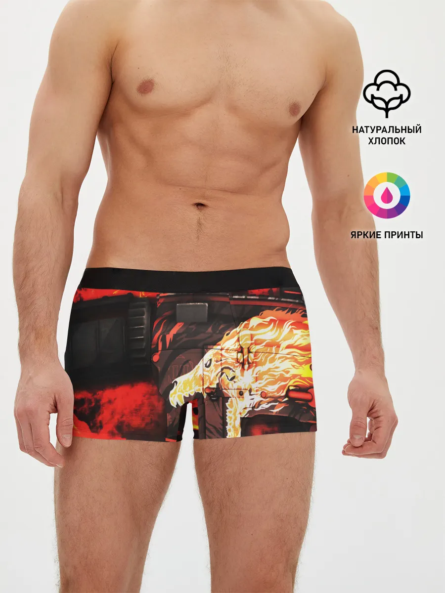 Мужские трусы боксеры / CS GO HOWL / ВОЙ