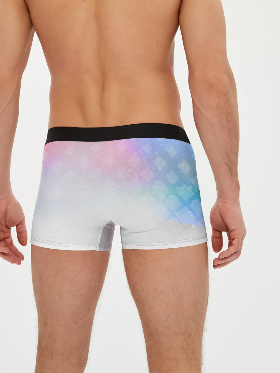 Мужские трусы боксеры / Единорог