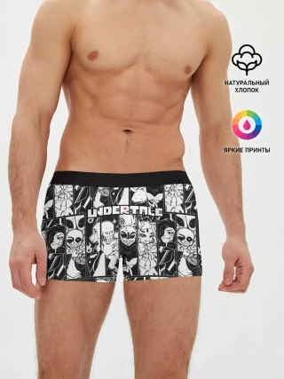 Мужские трусы боксеры / UNDERTALE