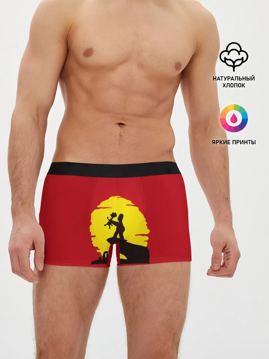 Мужские трусы боксеры / КОРОЛЬ БАРТ