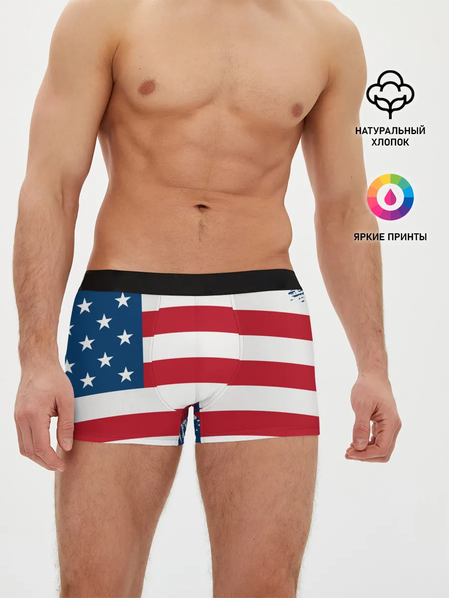 Мужские трусы боксеры / Америка