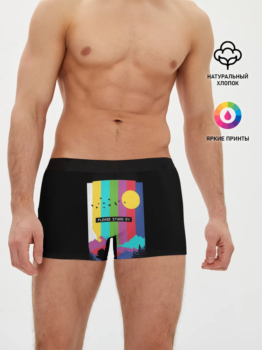 Мужские трусы боксеры / ПОЖАЛУЙСТА, ПОДОЖДИТЕ