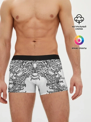 Мужские трусы боксеры / Фэнтези мотылёк