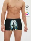 Мужские трусы боксеры / Хэллоуин Кот