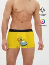 Мужские трусы боксеры / AMONG US YELLOW