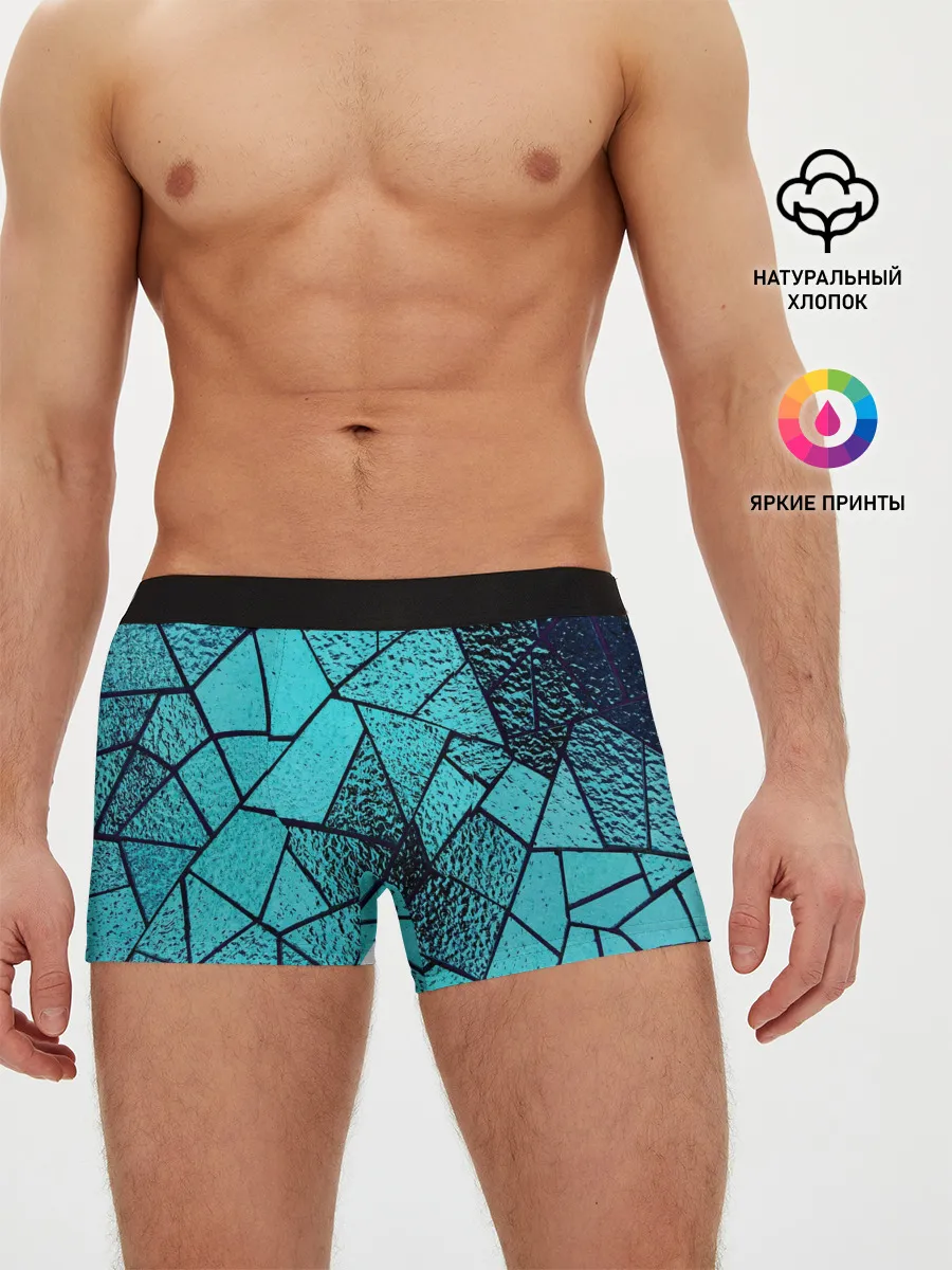 Мужские трусы боксеры / НЕОНОВЫЙ ВИТРАЖ