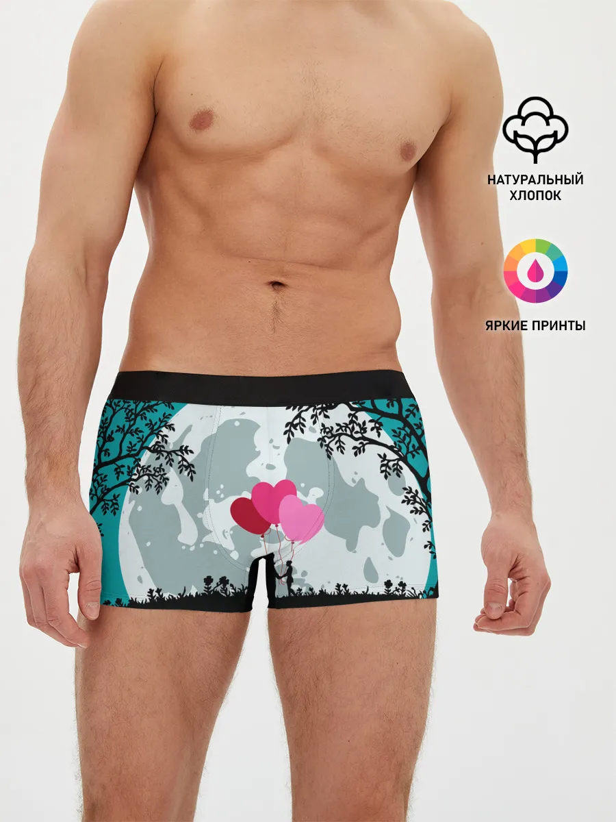 Мужские трусы боксеры / Влюбленная Пара