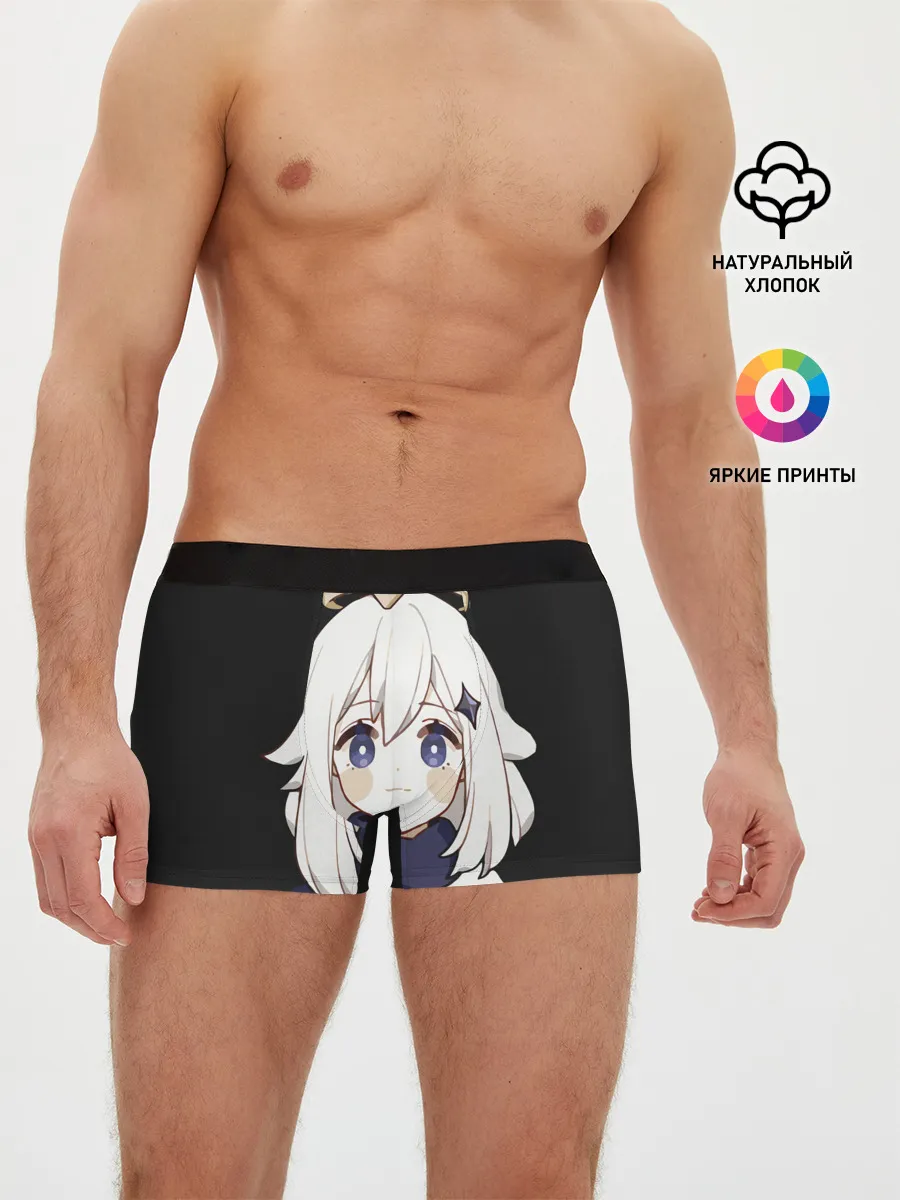 Мужские трусы боксеры / Genshin Impact Paimon