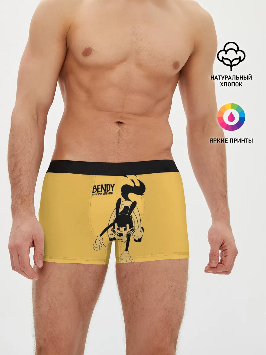 Мужские трусы боксеры / Bendy And The Ink Machine