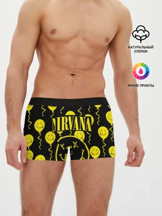 Мужские трусы боксеры / NIRVANA