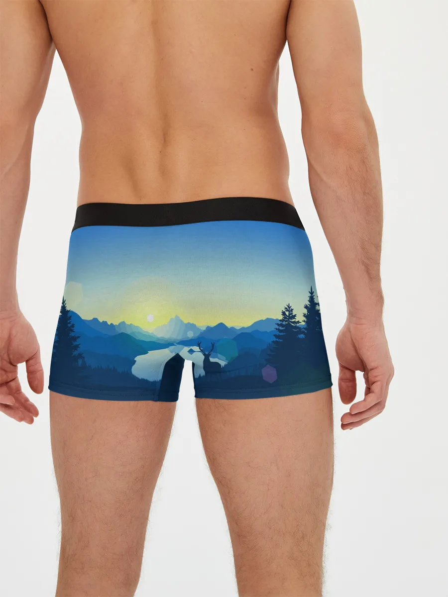 Мужские трусы боксеры / NATURE