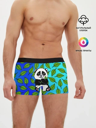 Мужские трусы боксеры / Панда