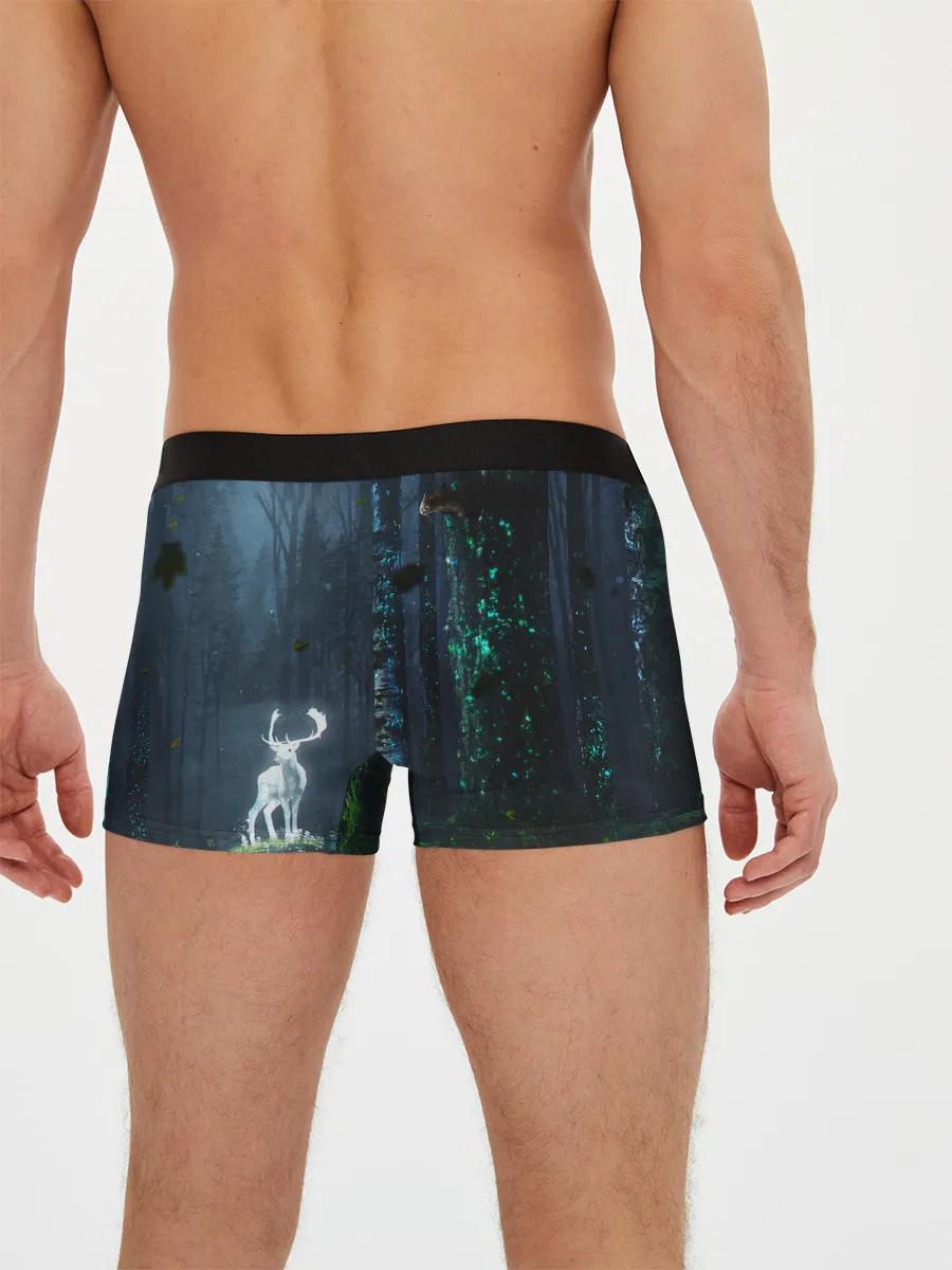 Мужские трусы боксеры / Олень