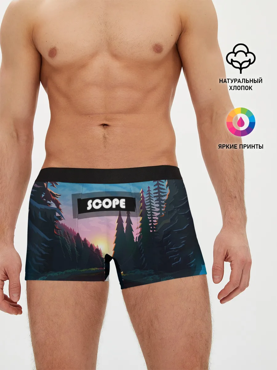 Мужские трусы боксеры / SCOPE