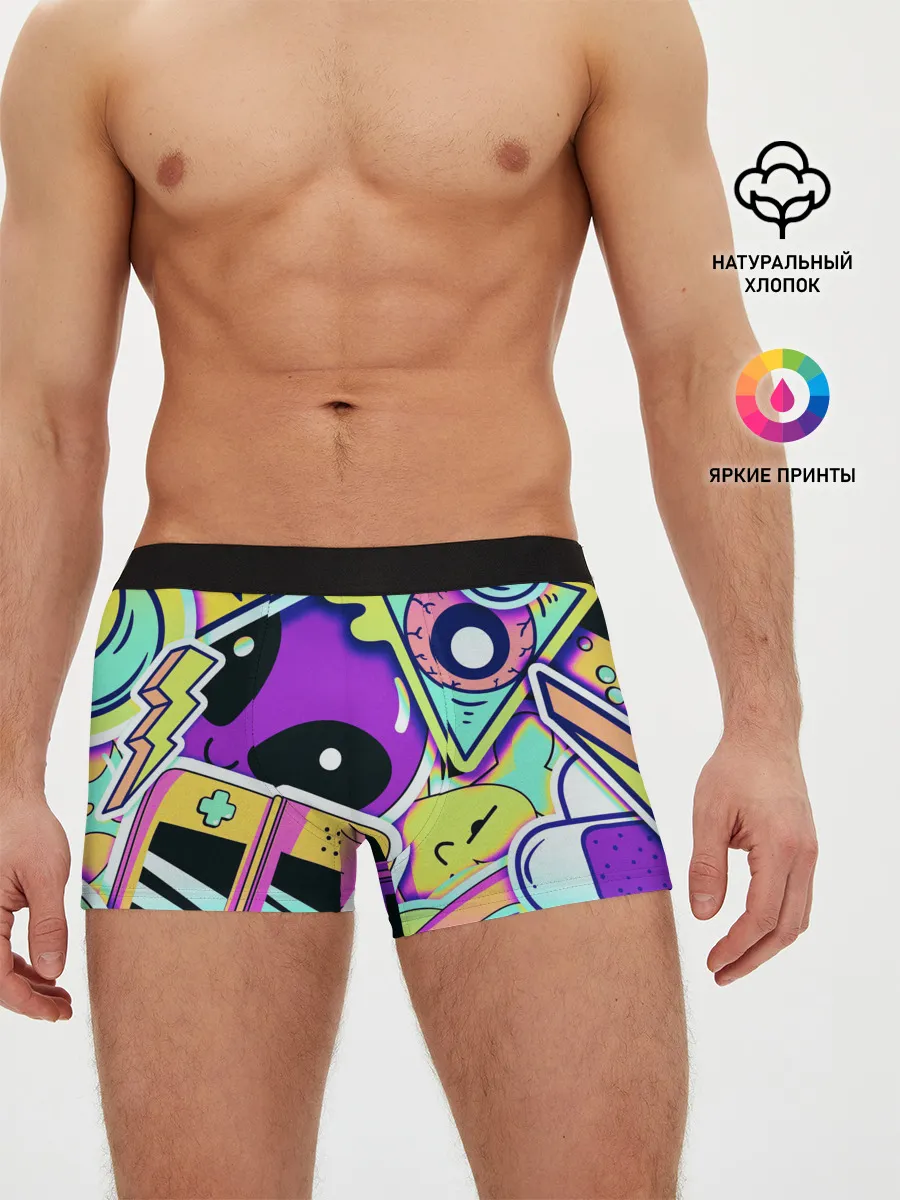 Мужские трусы боксеры / Alien