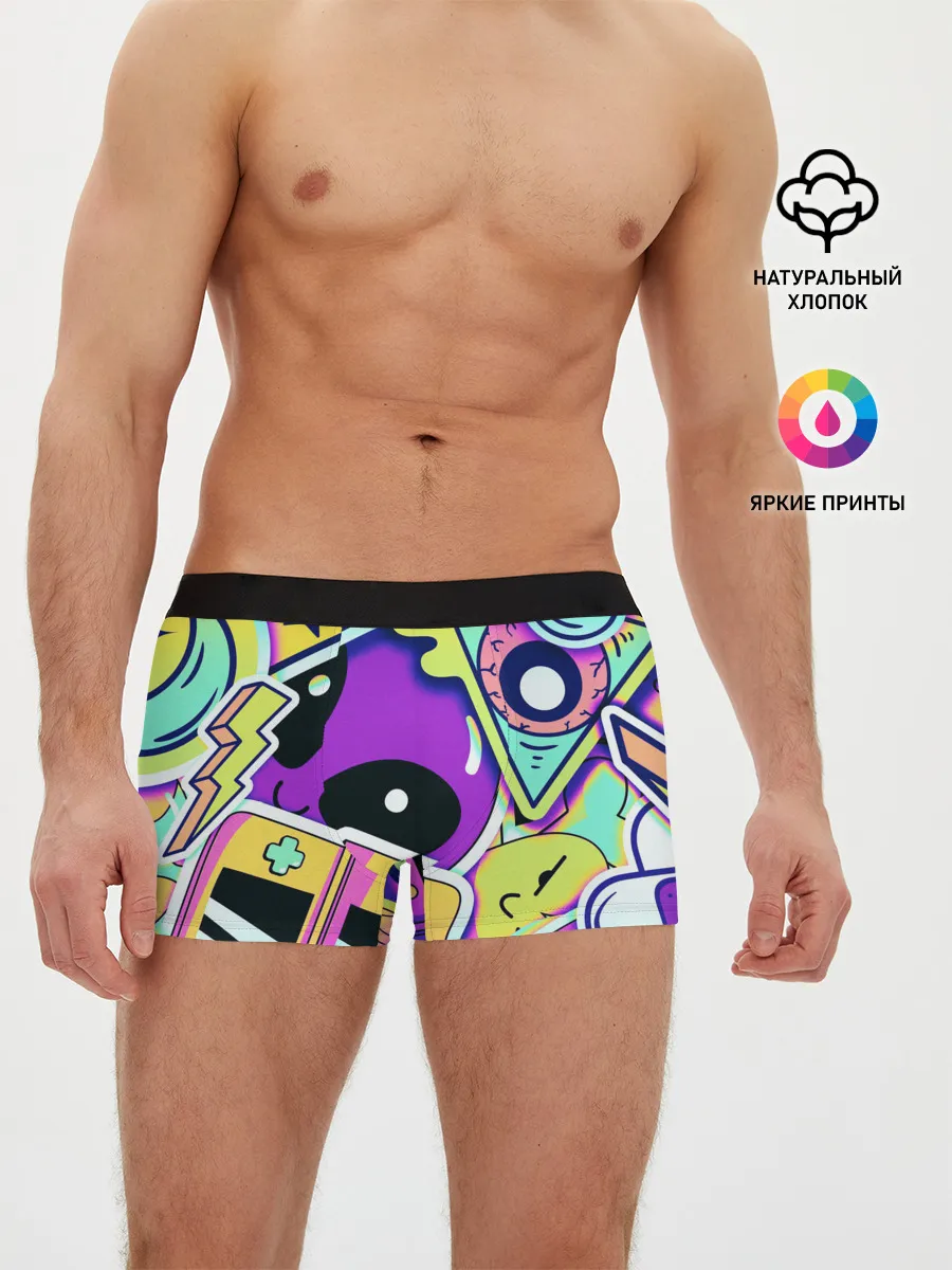 Мужские трусы боксеры / Alien