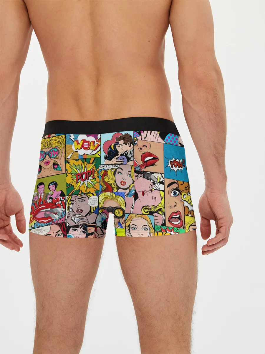Мужские трусы боксеры / Pop Art