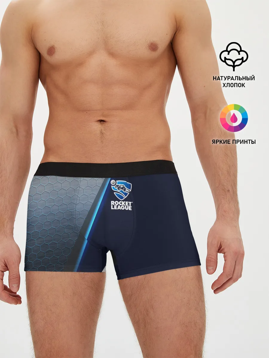 Мужские трусы боксеры / ROCKET LEAGUE.