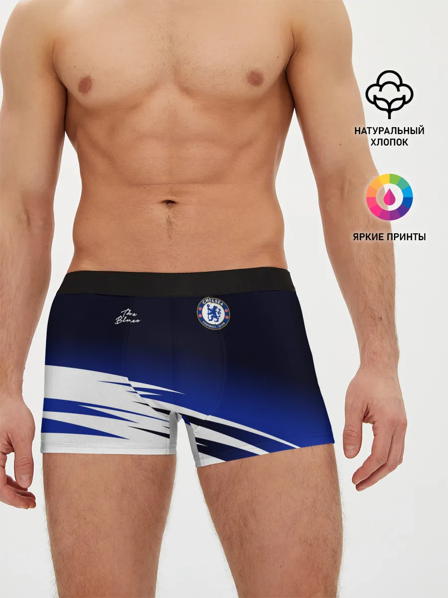 Мужские трусы боксеры / CHELSEA разминочная 19/20