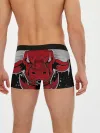 Мужские трусы боксеры / Красный бык