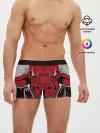 Мужские трусы боксеры / Красный бык