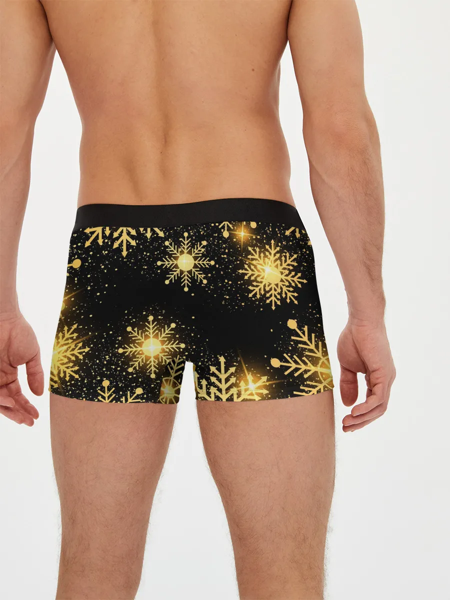 Мужские трусы боксеры / AMONG US НОВОГОДНИЙ