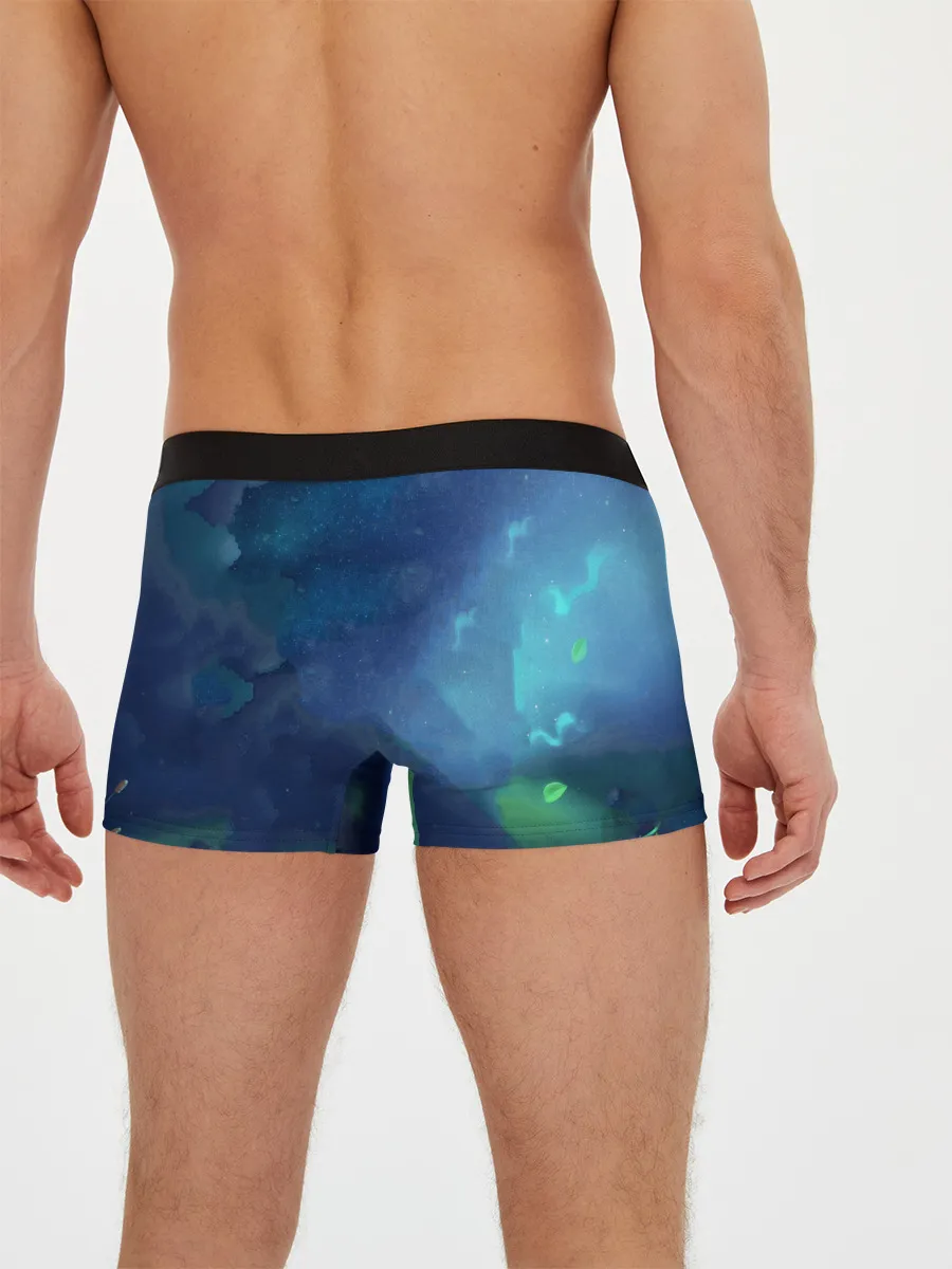 Мужские трусы боксеры / Панда и лиса