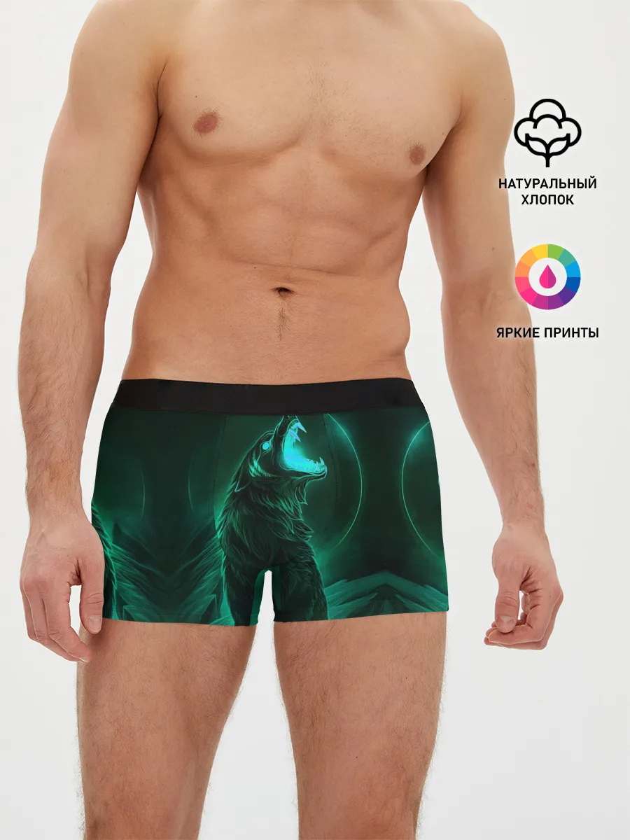 Мужские трусы боксеры / Оборотень