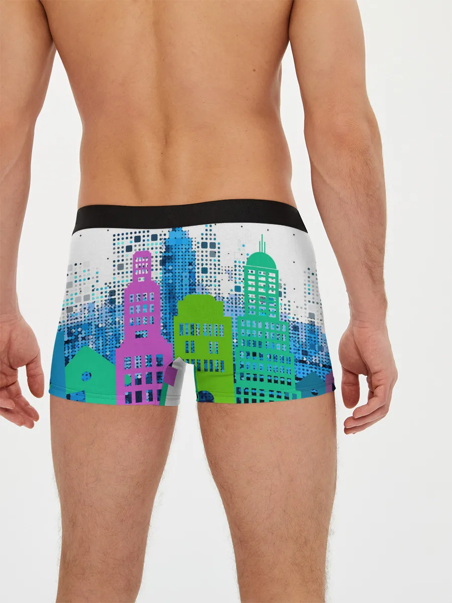 Мужские трусы боксеры / Город