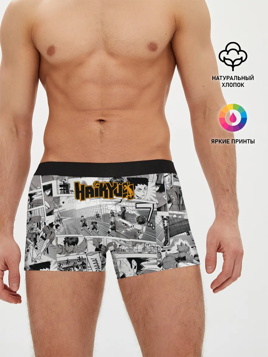 Мужские трусы боксеры / Haikyu