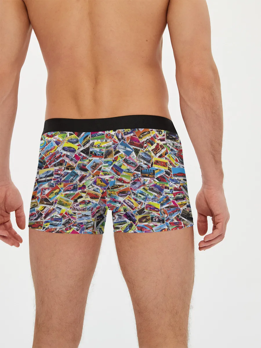 Мужские трусы боксеры / Коллекция вкладышей Turbo