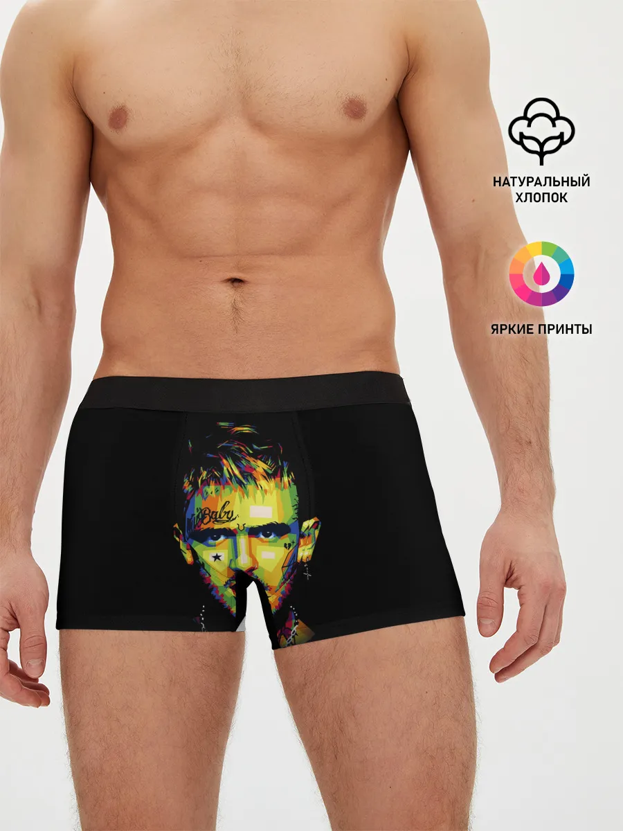 Мужские трусы боксеры / LIL PEEP