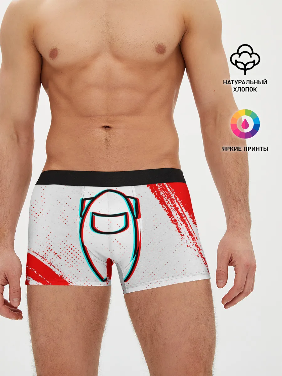 Мужские трусы боксеры / AMONG US / АМОНГ АС