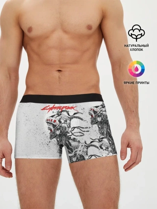 Мужские трусы боксеры / CYBERPUNK 2077