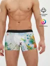 Мужские трусы боксеры / Summer акварель
