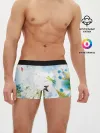 Мужские трусы боксеры / Summer акварель