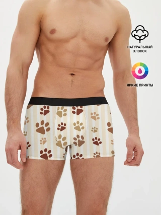Мужские трусы боксеры / Лапки
