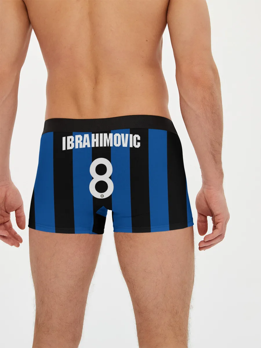 Мужские трусы боксеры / Ретро форма Интер Ибрагимович