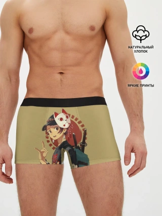 Мужские трусы боксеры / Tanjiro Kamado