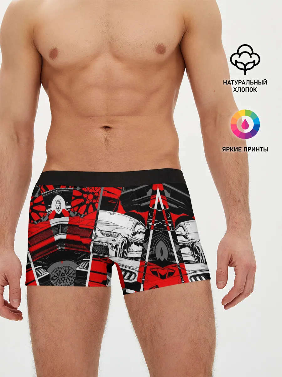 Мужские трусы боксеры / Автомобили
