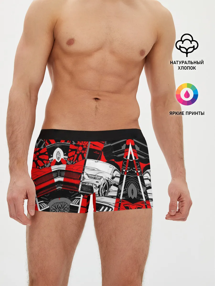 Мужские трусы боксеры / Автомобили
