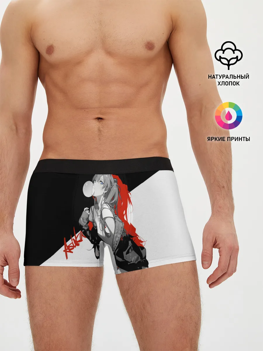 Мужские трусы боксеры / Asuka Langley Evangelion