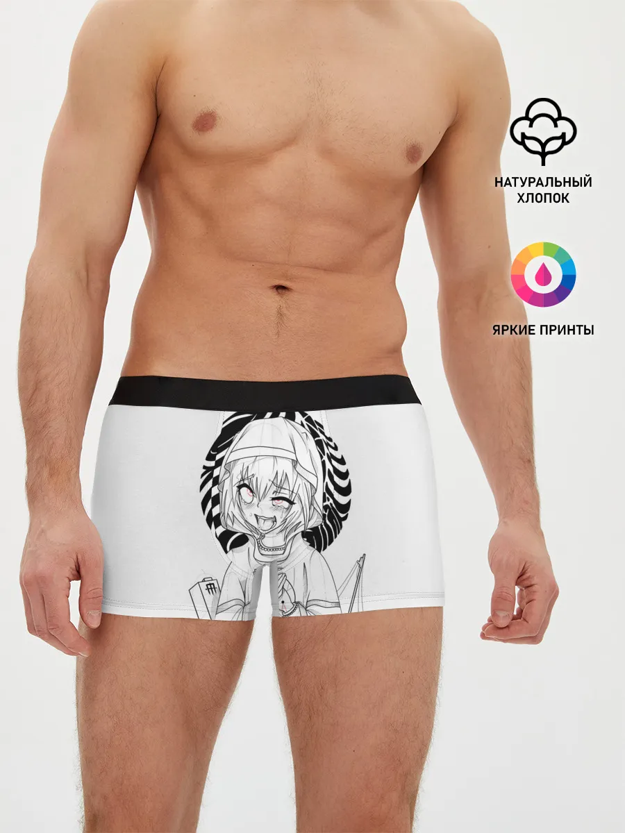 Мужские трусы боксеры / Ahegao