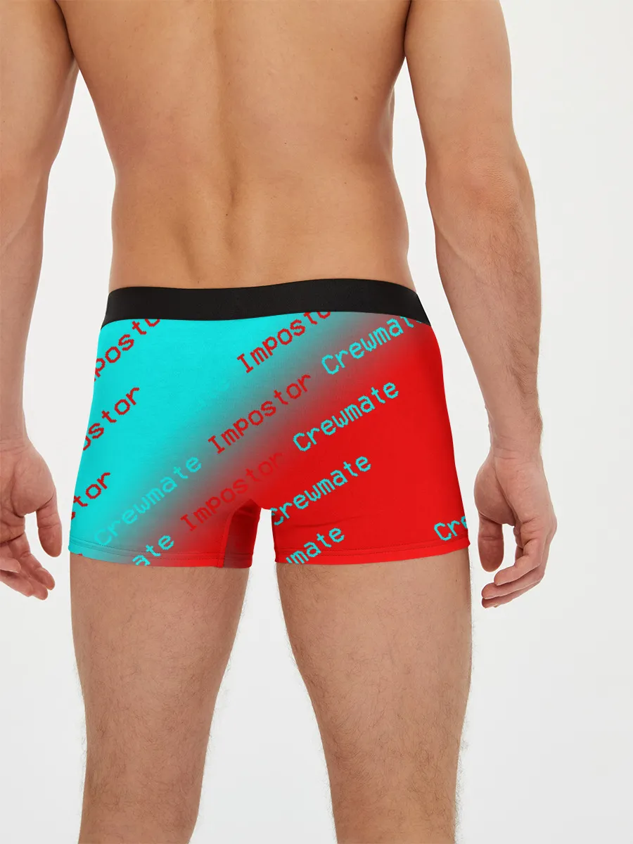 Мужские трусы боксеры / AMONG US - Impostor/Crewmate