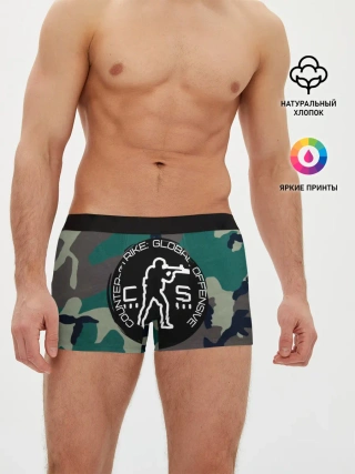 Мужские трусы боксеры / символика CStrike
