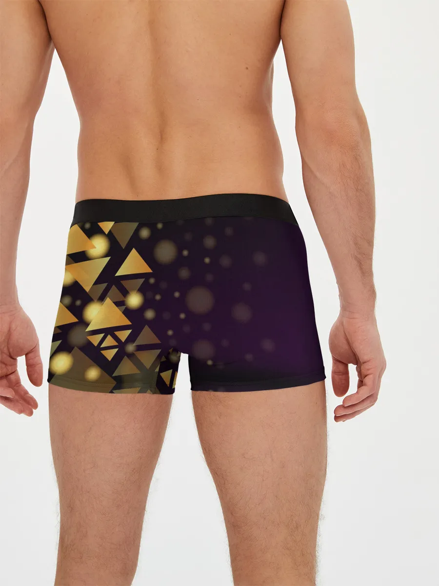 Мужские трусы боксеры / Geometry