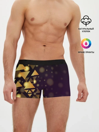 Мужские трусы боксеры / Geometry