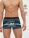 Мужские трусы боксеры / Свитер Merry Christmas